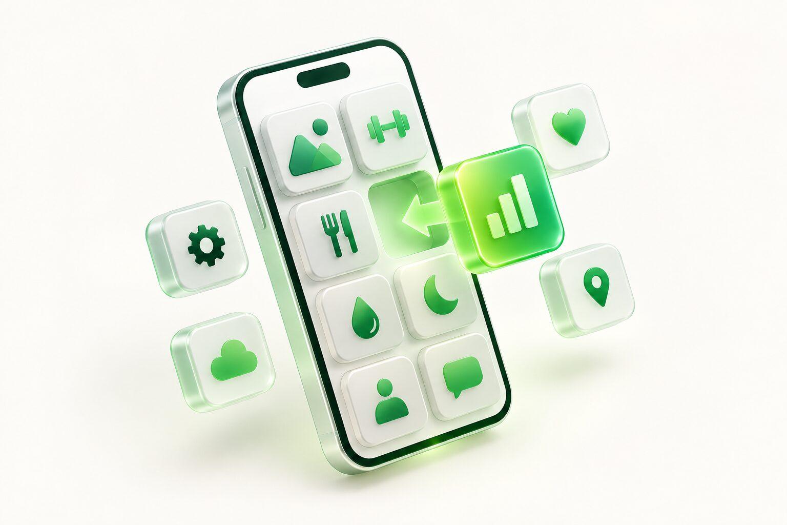 A phone built from interchangeable component tiles